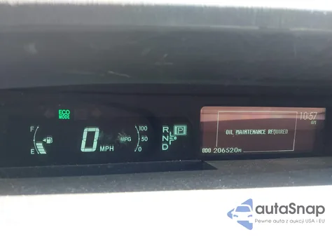 2011 Toyota Prius Two from USA, damaged, VIN JTDKN3DU2B0258189